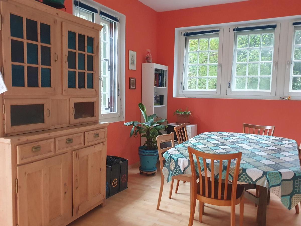 Zentral Gelegene Wohnung Mit Grossem Garten Interlaken Eksteriør bilde