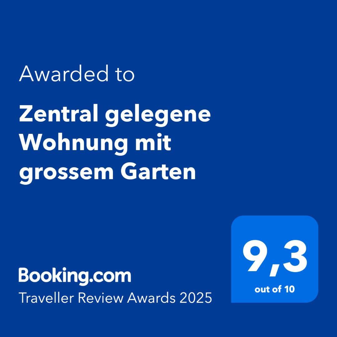Zentral Gelegene Wohnung Mit Grossem Garten Interlaken Eksteriør bilde